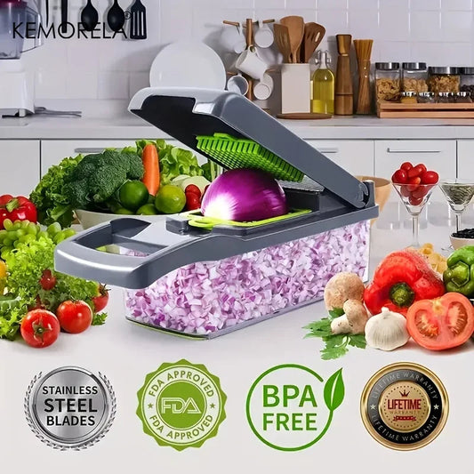14/16 in 1 Multifunctional Vegetable Slicer Cutter Shredders Fruit Potato Chopper Carrot Grater